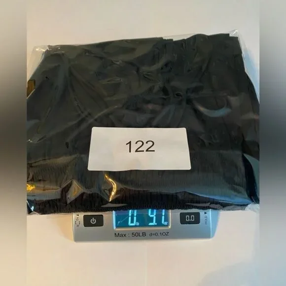 Old Navy Fit & Flare Sleeveless Tie-Shoulder Smocked Maxi Dress Size L New Black - Picture 13 of 13